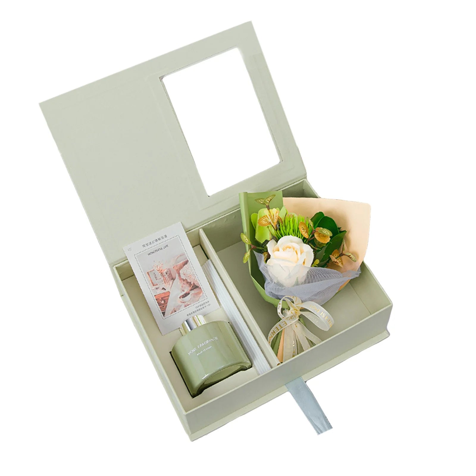 Carnation Fragrance Gift Box (Green)