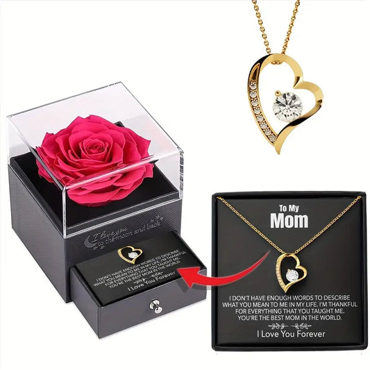 Mother's Day Artificial Flower Gift Box