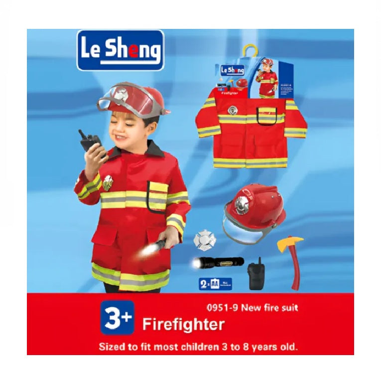 Fireman Costume for Kids