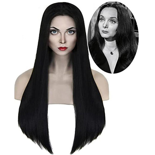 Morticia Addams Wig