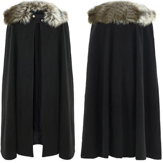 Men's Gothic Winter Cloak Coat