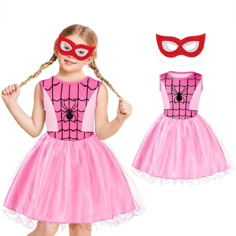 Spider Woman in Pink for Kids