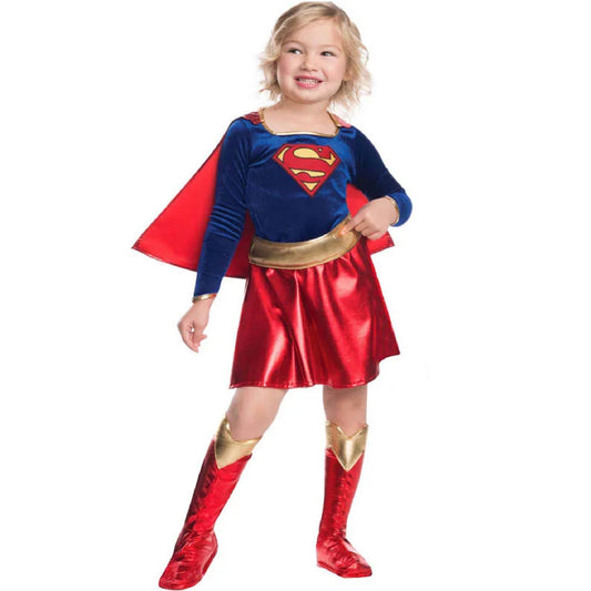 Super Women Girl Costume