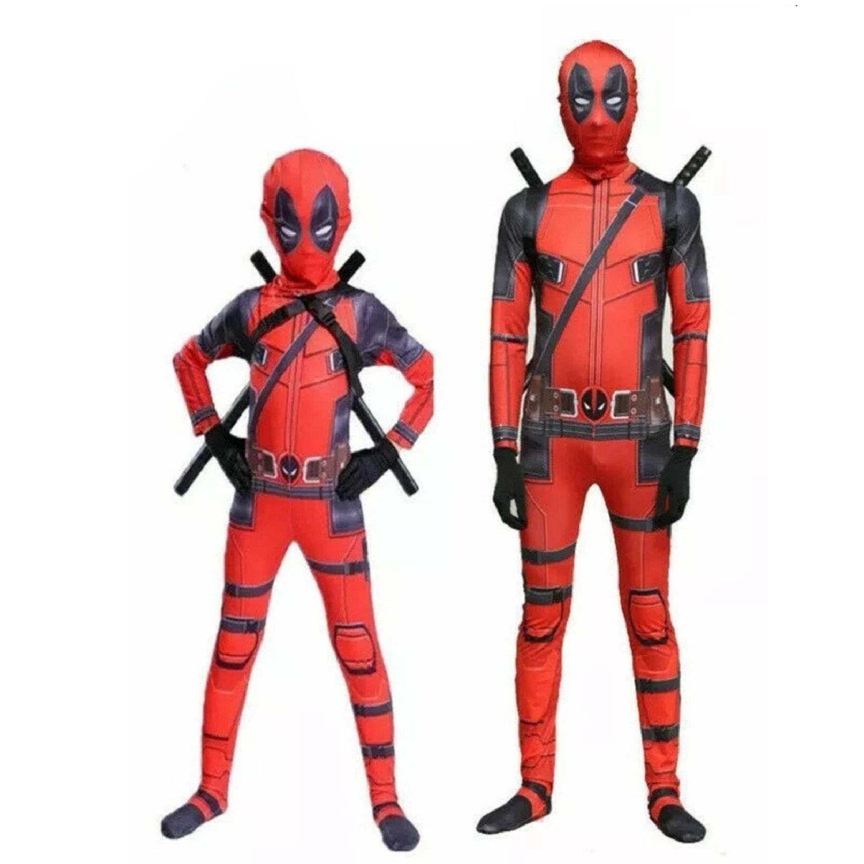 Deadpool Jumpsuit Costume
