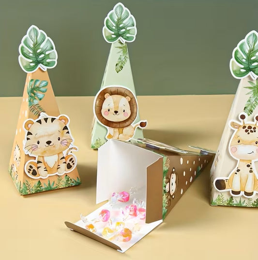 Safari Animal Candy & Chocolate Gift Box