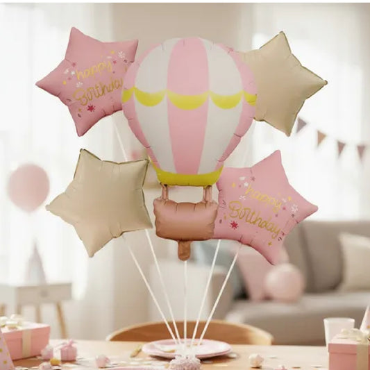 Pink Hot Air Balloons Bouquet