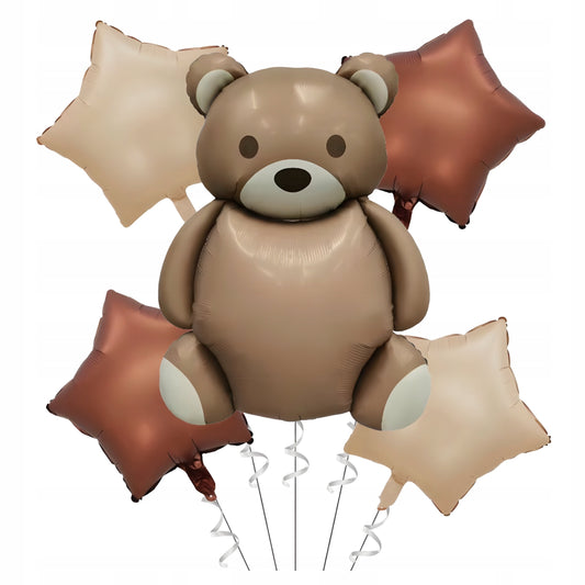 Mr. Brown Bear Balloons Bouquet
