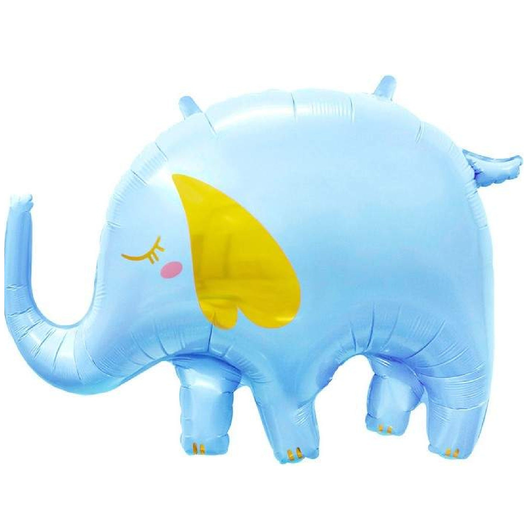 Baby Blue Elephant Foil Balloons