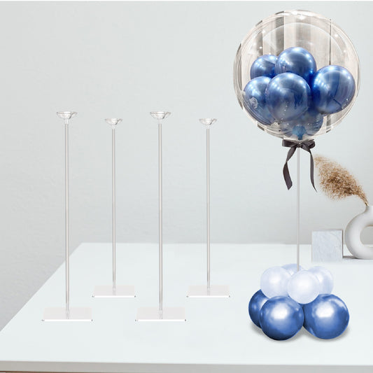 Clear Acrylic Balloon Stand Set