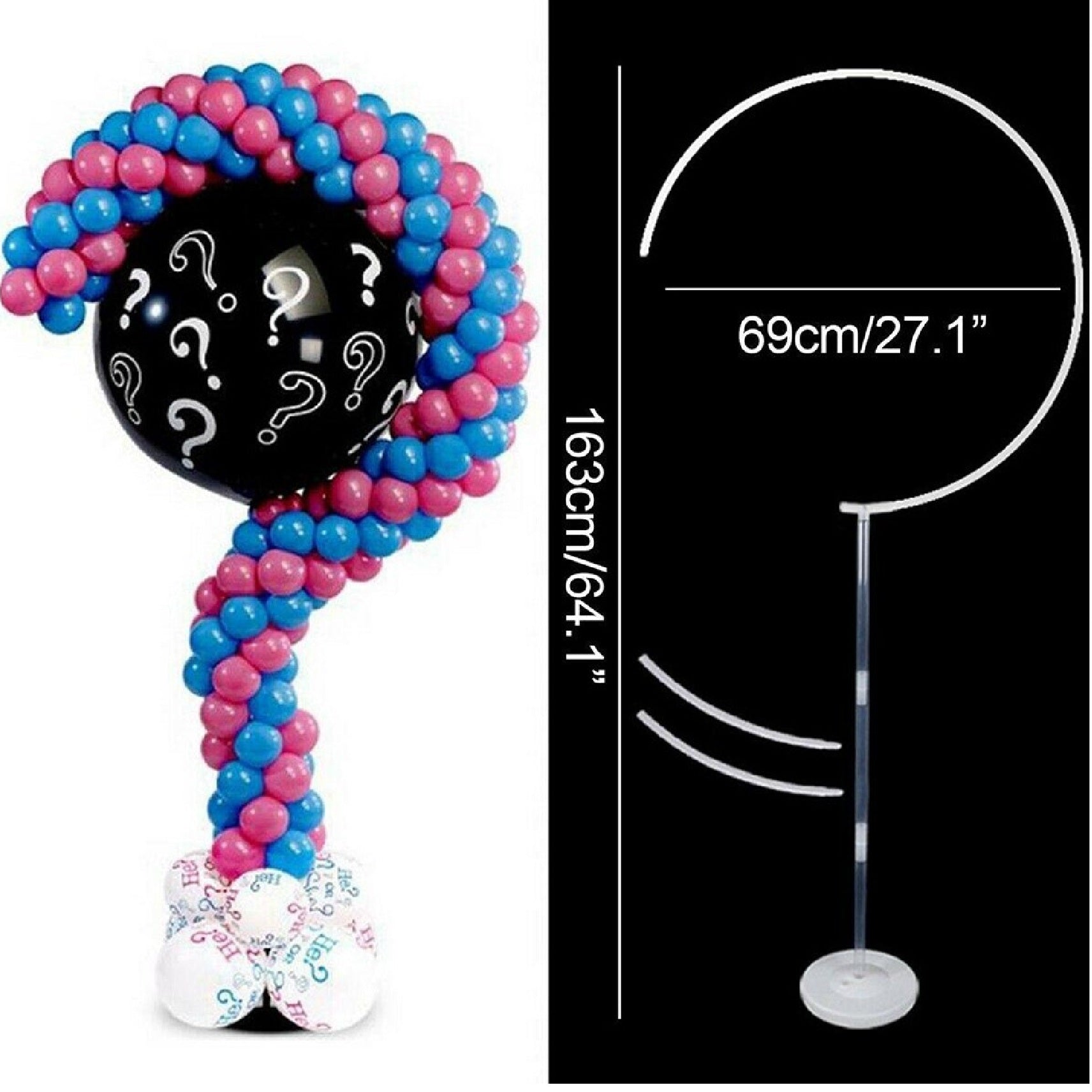 Gender Reveal Balloon Stand