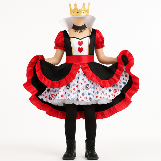 Queen of Hearts Girl Costumes