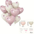 Load image into Gallery viewer, Bow Pastel Pink and Cream Foil Balloons Bouquet
