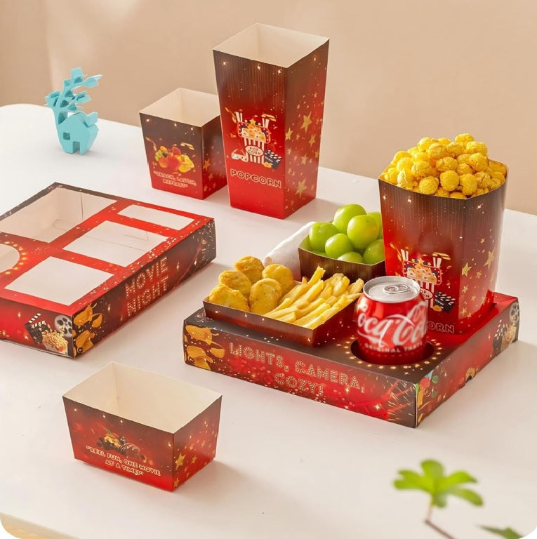 Movie Night Snack Trays