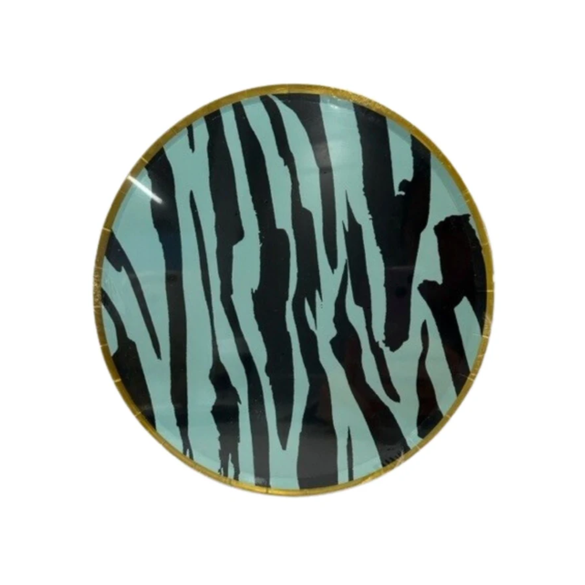 Animal Zebra Theme Party 9 Inch Paper Plates Set