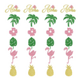 Load image into Gallery viewer, Flamingo Theme Cupcake Toppers Set
