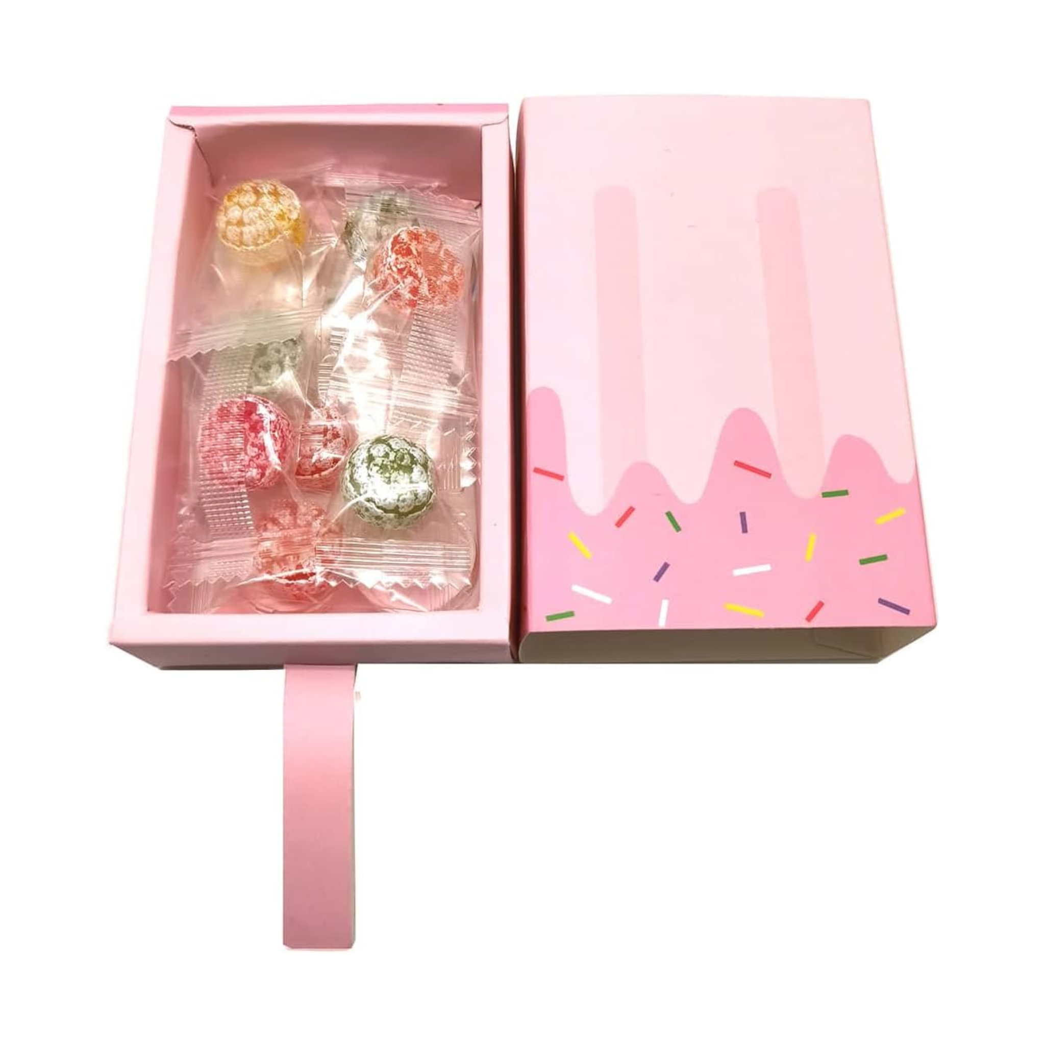 Ice Cream-Shaped Candy and Goodie Boxes Set