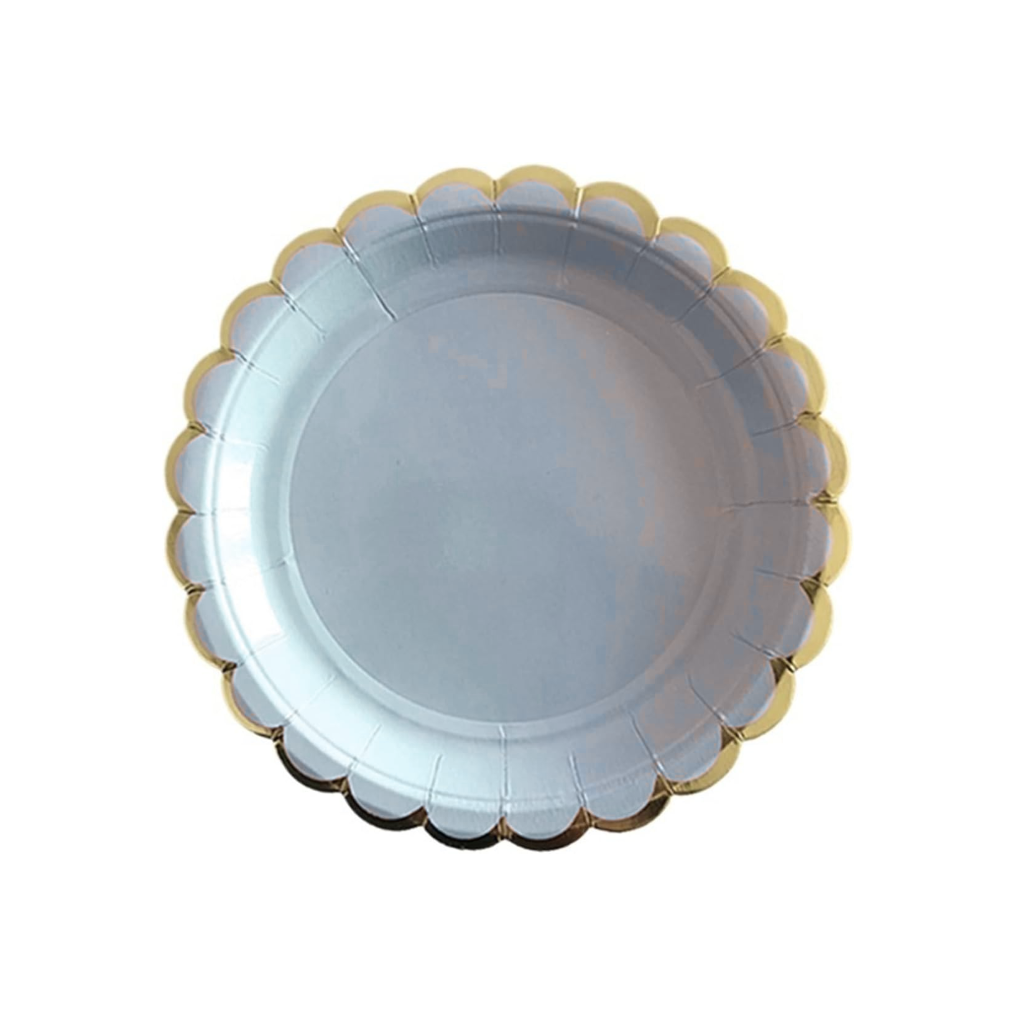 Light Blue Party 7 Inch Paper Plates Set