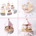 Load image into Gallery viewer, Pink Carousel Birthday Party Favor Boxes
