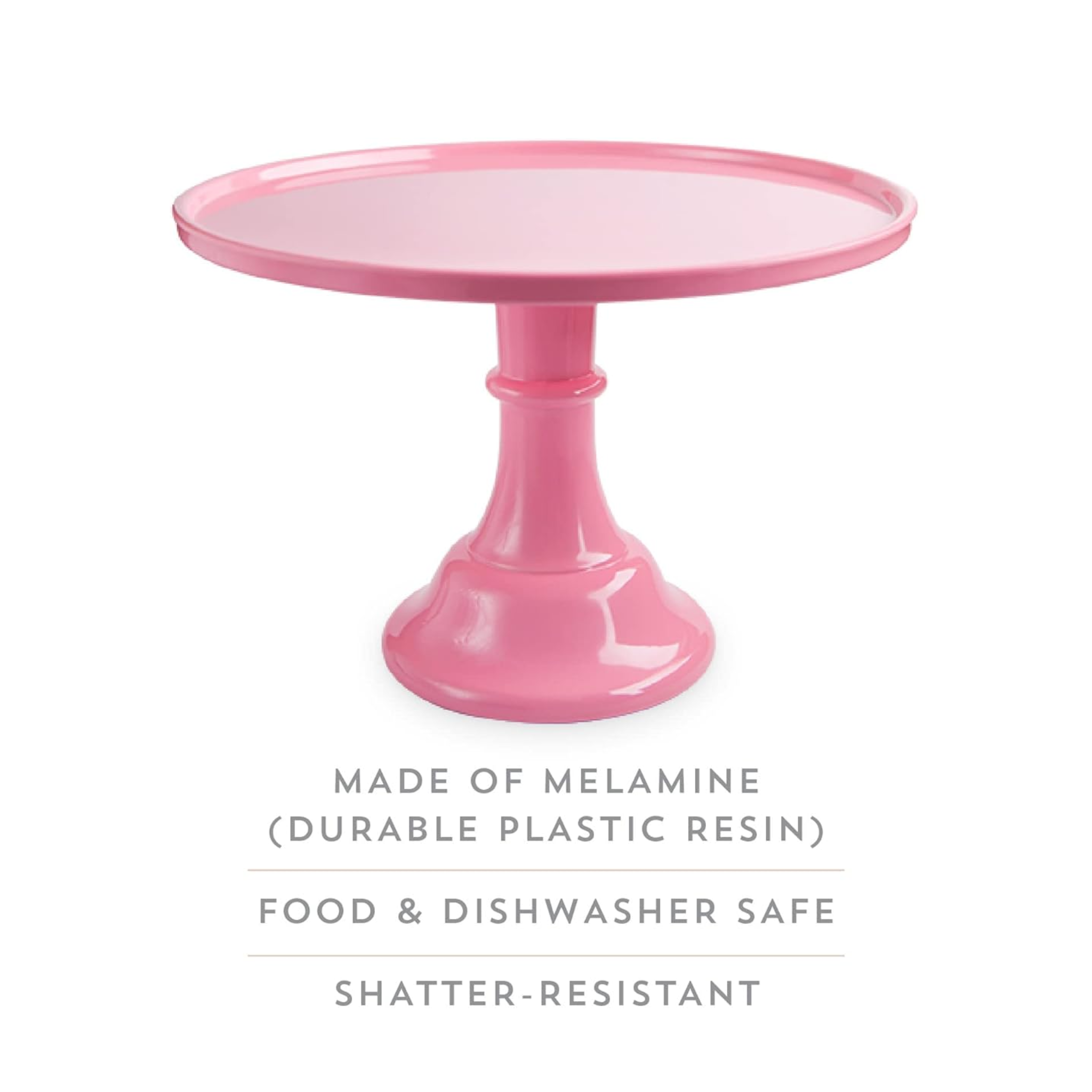 Barbie Theme Pink Melamine Cake Stand