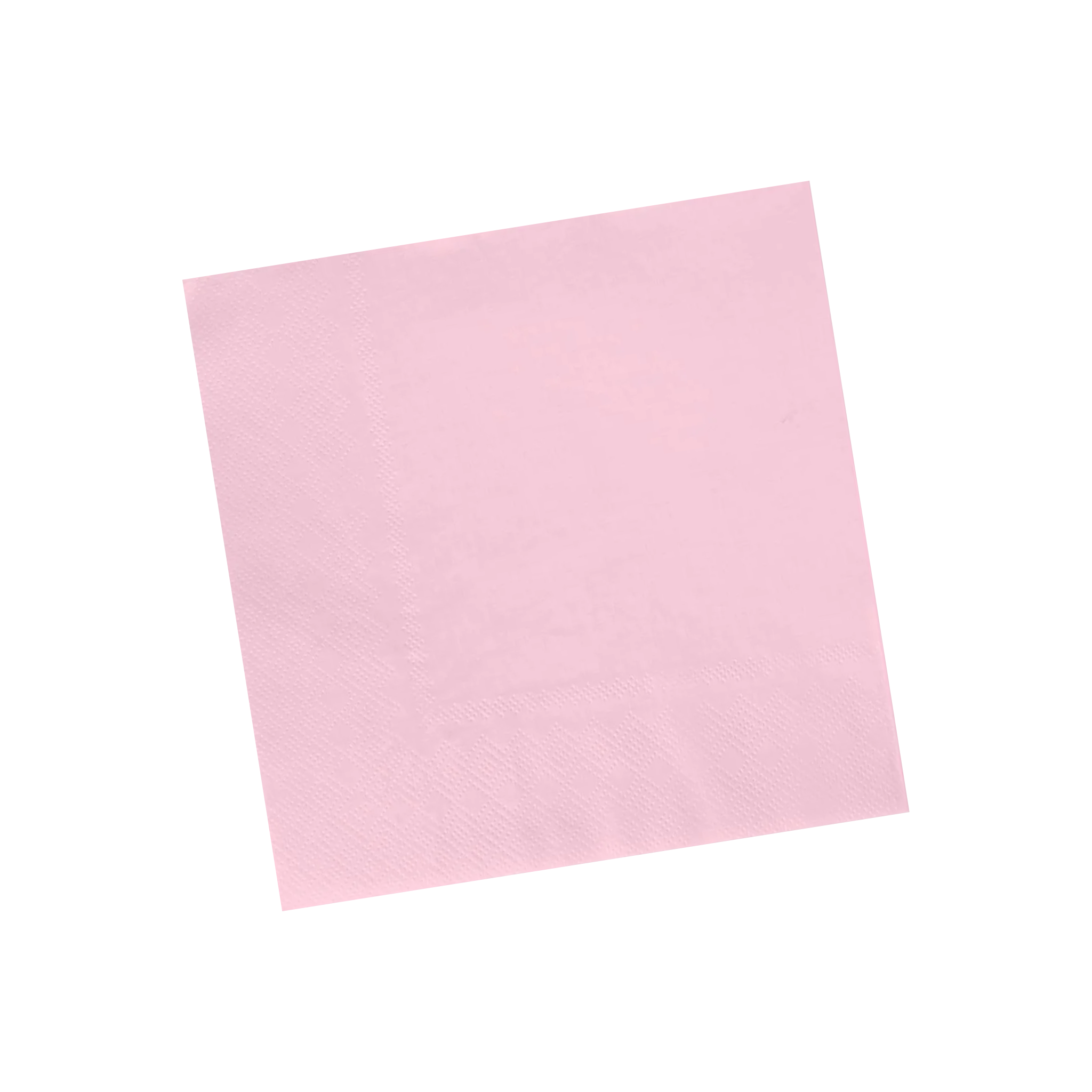 Light Pink Party Paper Napkins Set
