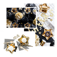 Load image into Gallery viewer, Gold Star Paper Plates Set
