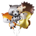 Load image into Gallery viewer, Raccoon Shaped Foil Balloon
