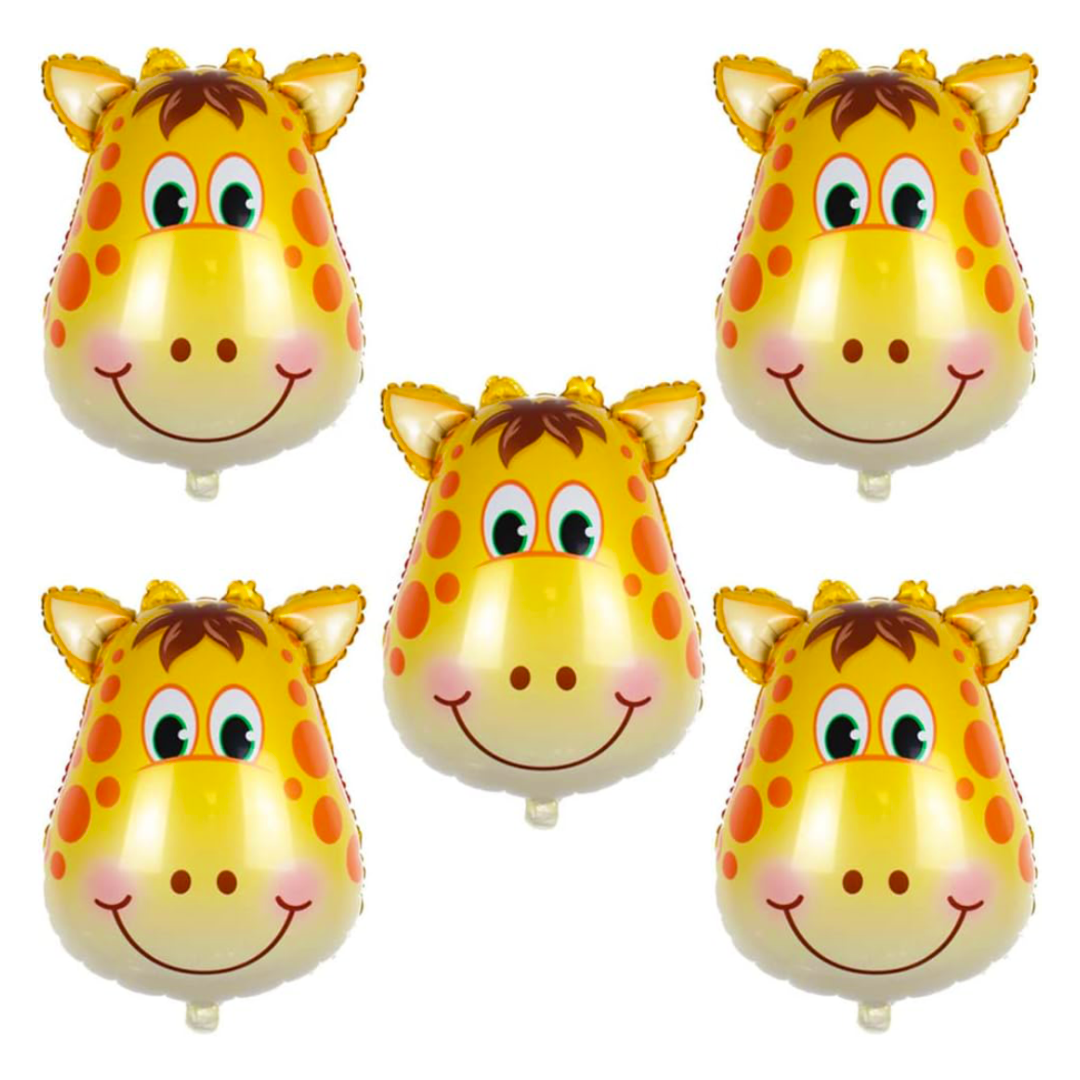 Animal Head Safari Foil Balloon (Giraffe Head)