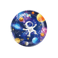 Load image into Gallery viewer, Galaxy Space Theme Party 9 Inch Paper Plates Set
