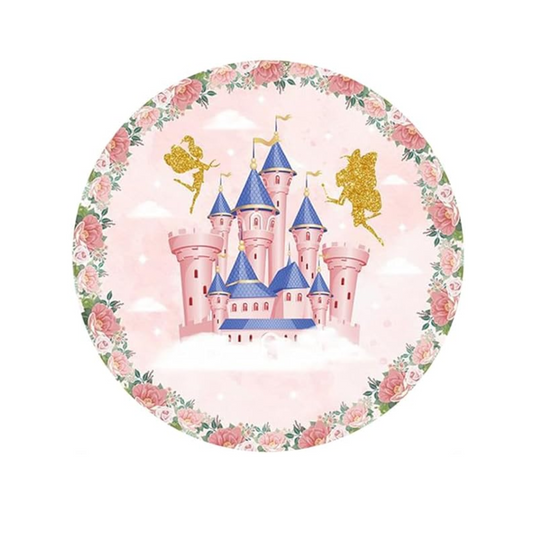 Princess Theme Party 9 Inch Paper Plates Set