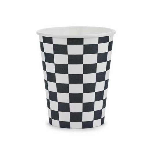 Racing Car Birthday Themed Paper Cups Set