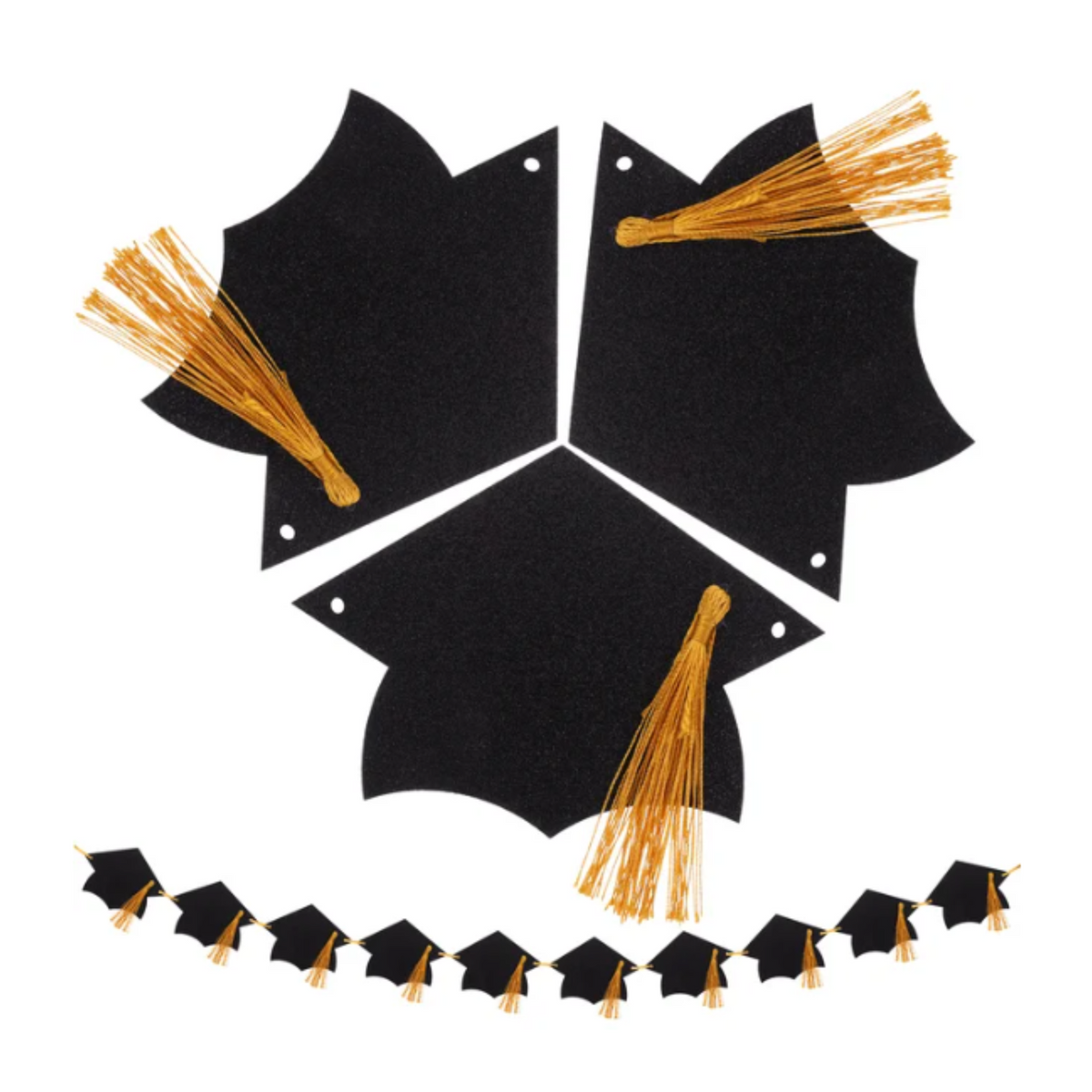 Graduation Cap Garland