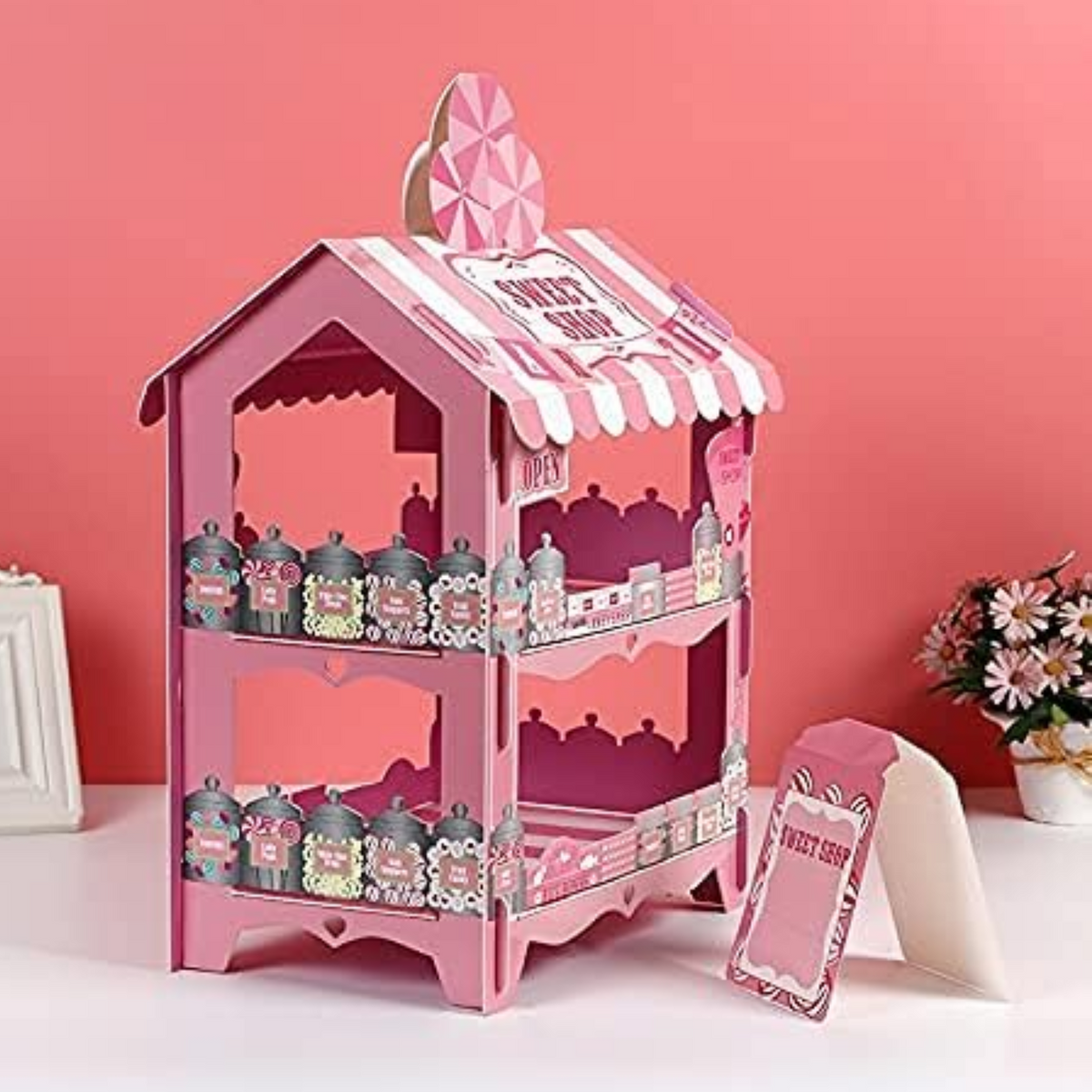 2-Tier Cupcake Stand and Serving Trays