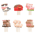 Load image into Gallery viewer, Farm Cupcake Toppers Set
