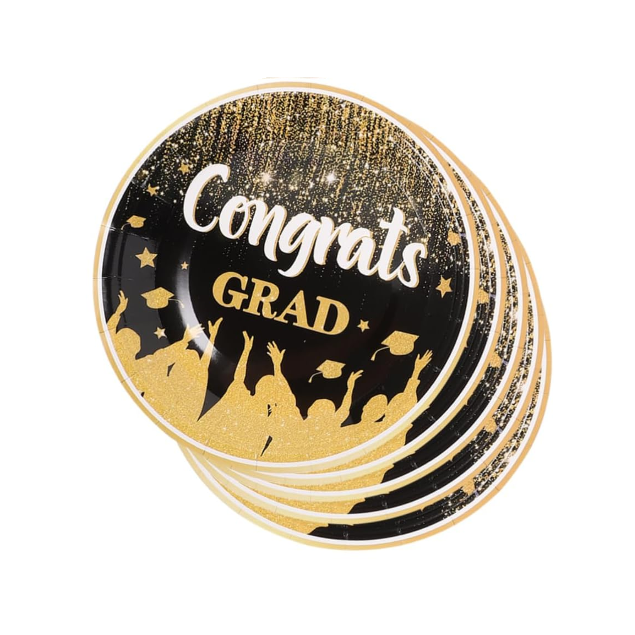 2024 Congrats Grad 7 Inch Paper Plates Set – Ribbontique