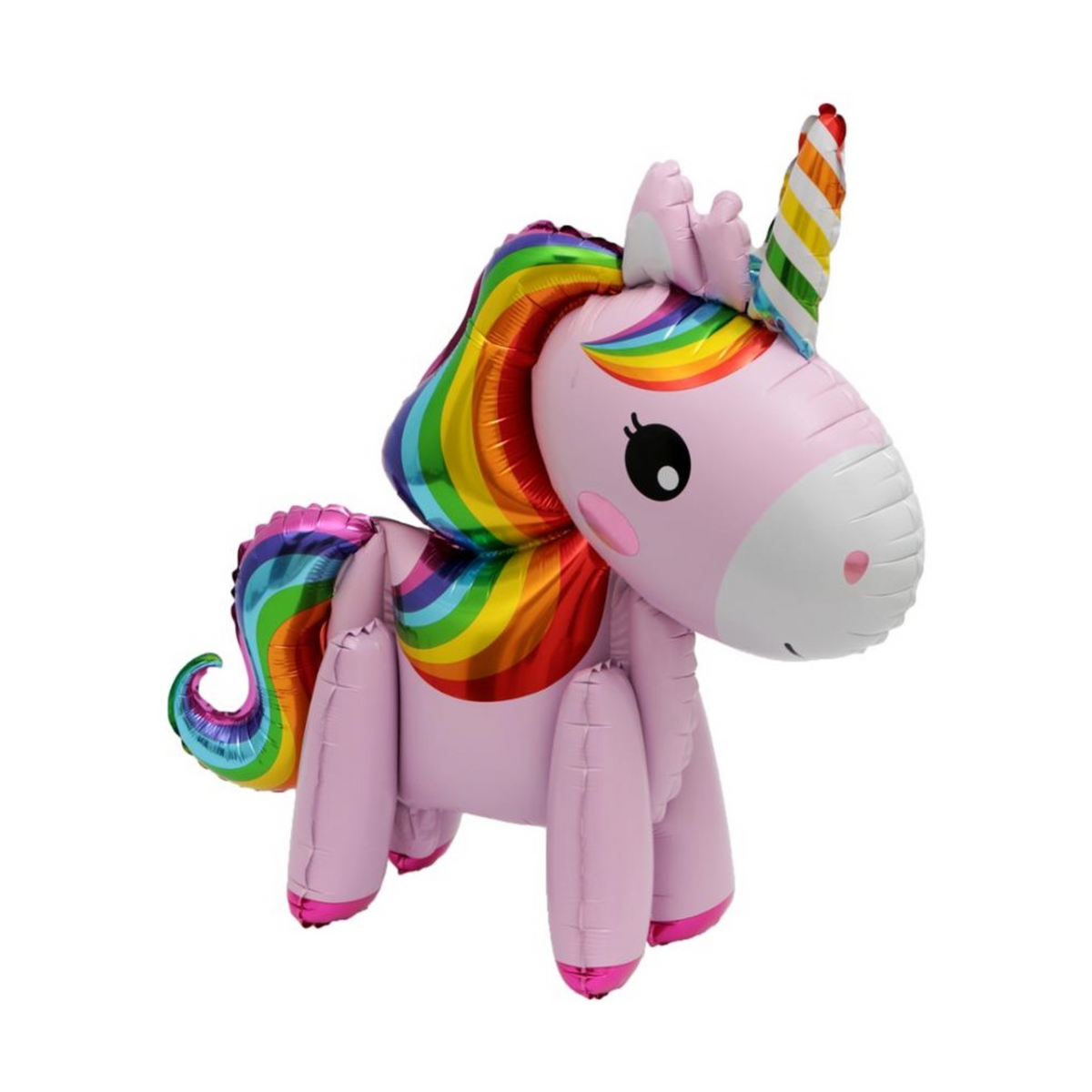Self-Standing Unicorn Foil Balloon Pink