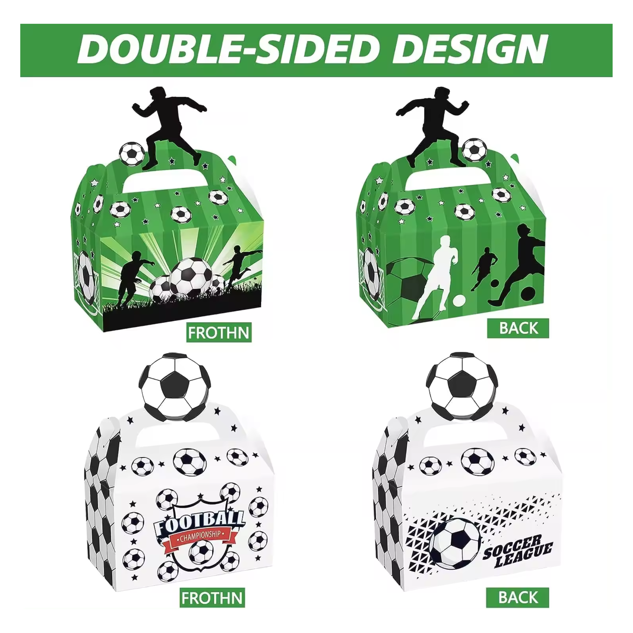 Soccer Ball Party Favor Boxes