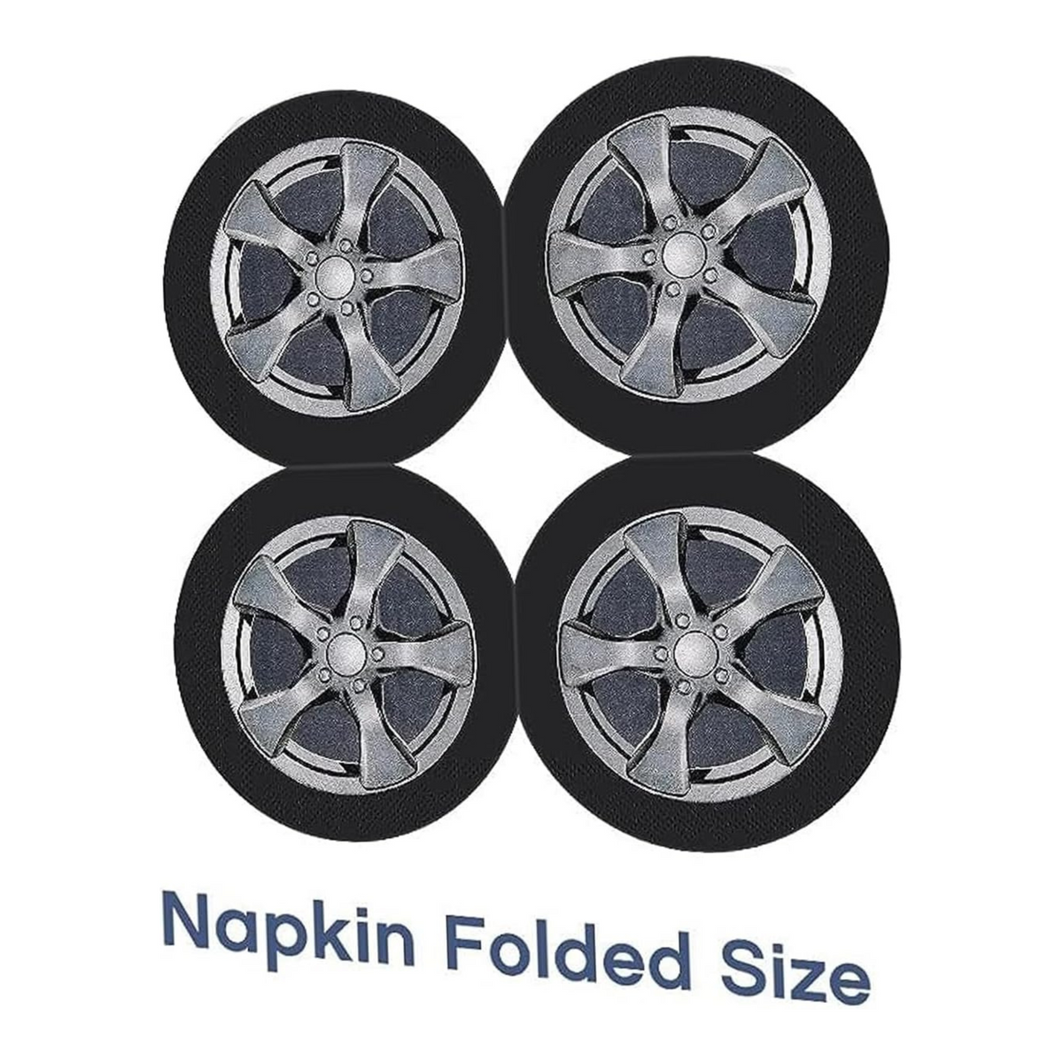 Tire Paper Napkins Set