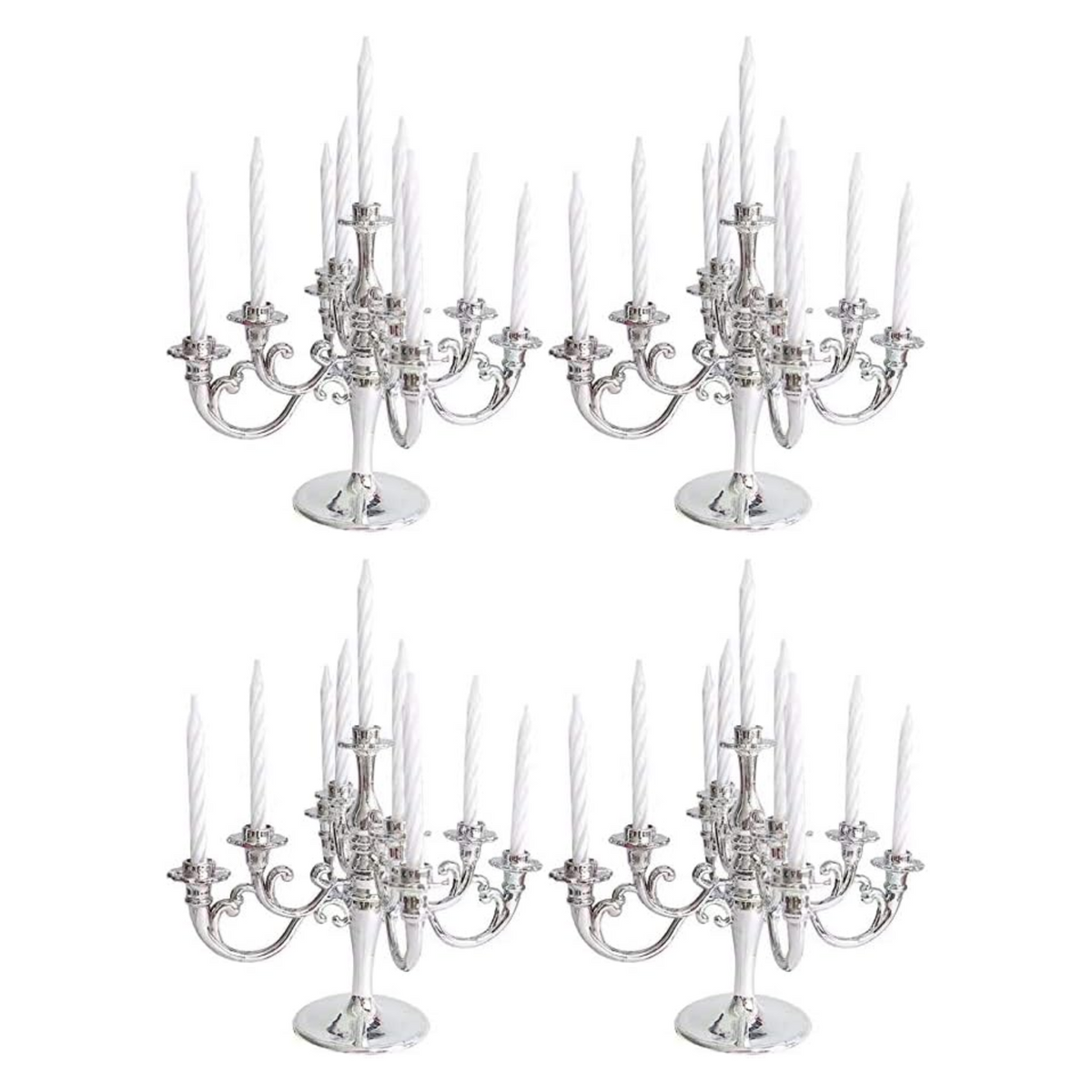 Plastic Chandelier with Candles