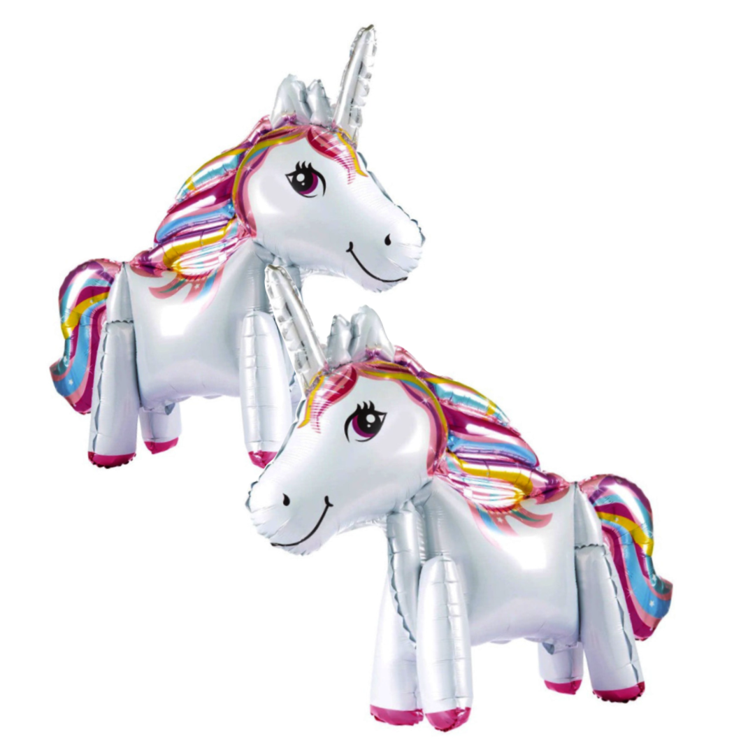 Self-Standing Unicorn Foil Balloons