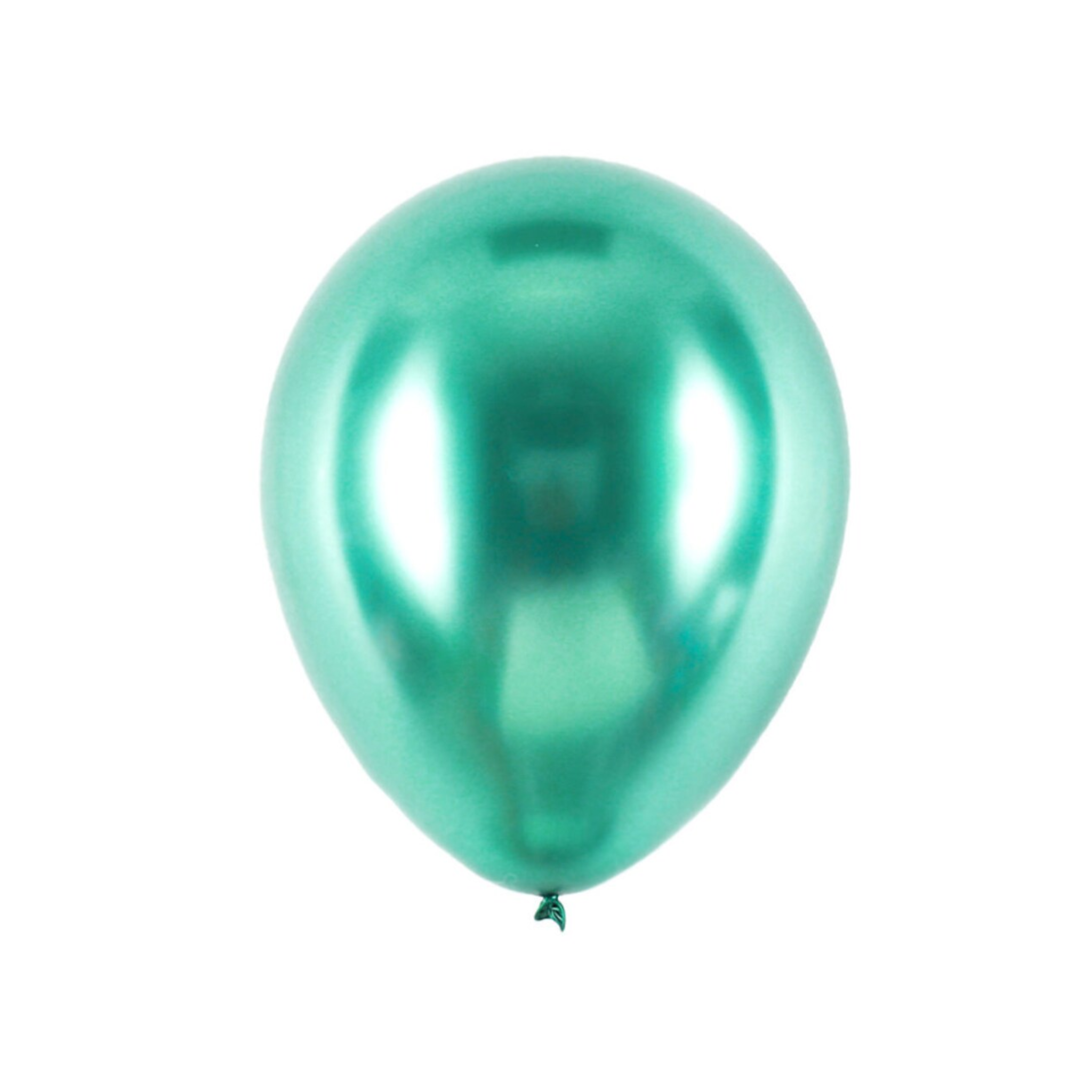 10 Inch Chrome Balloons (Light Green)