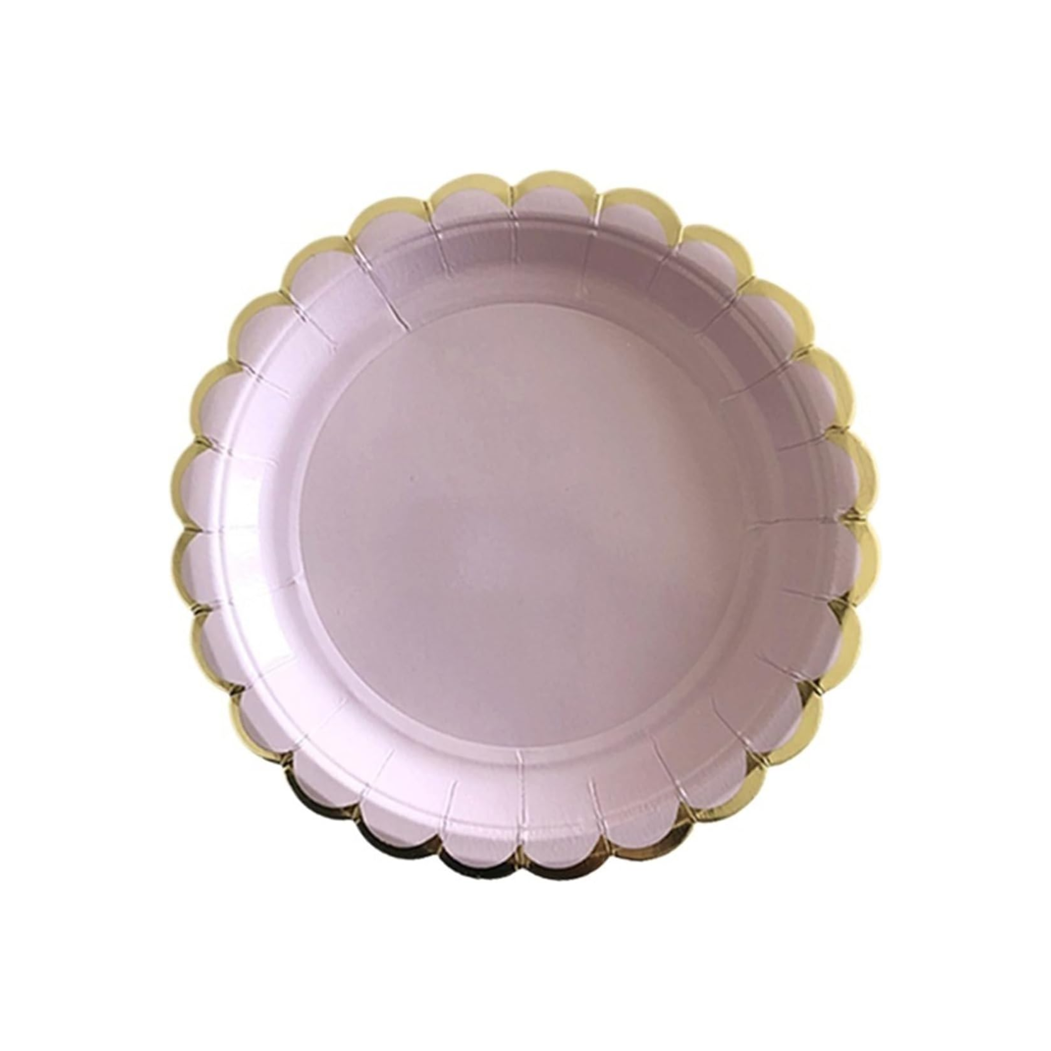 Light Purple Party 7 Inch Paper Plates Set