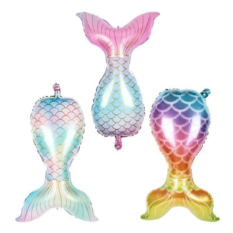Mermaid Tail Foil Balloons