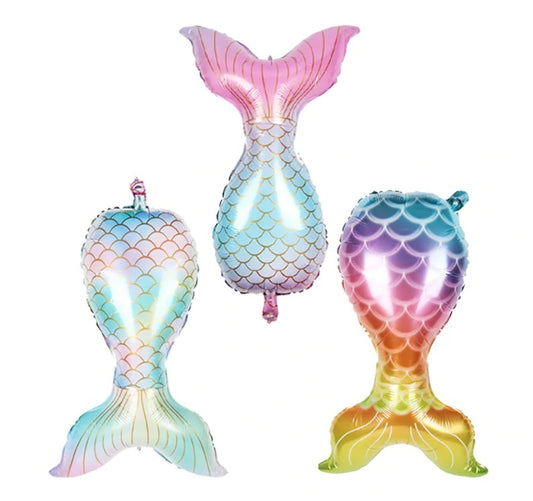 Mermaid Tail Foil Balloons