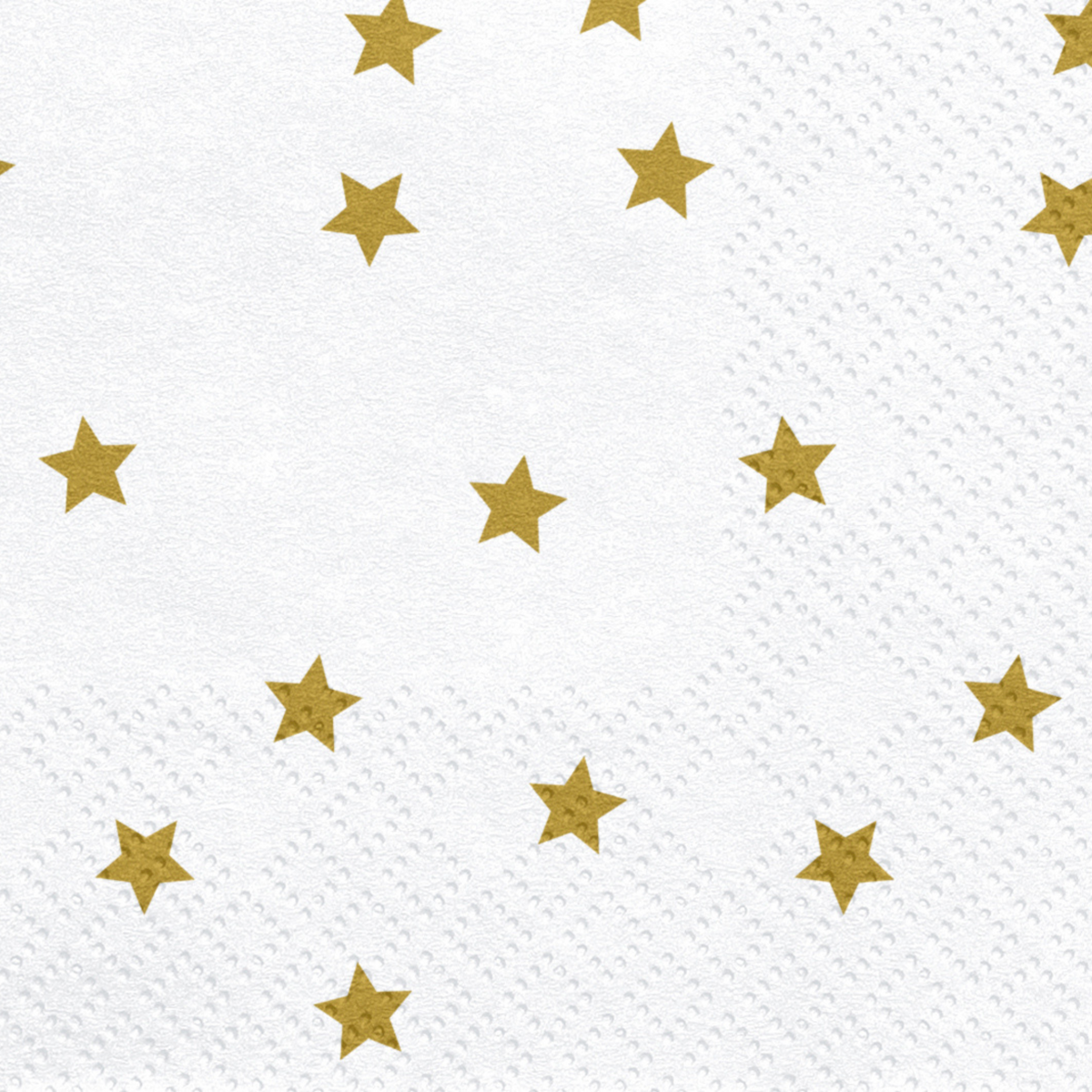 Star Napkins Set - Gold
