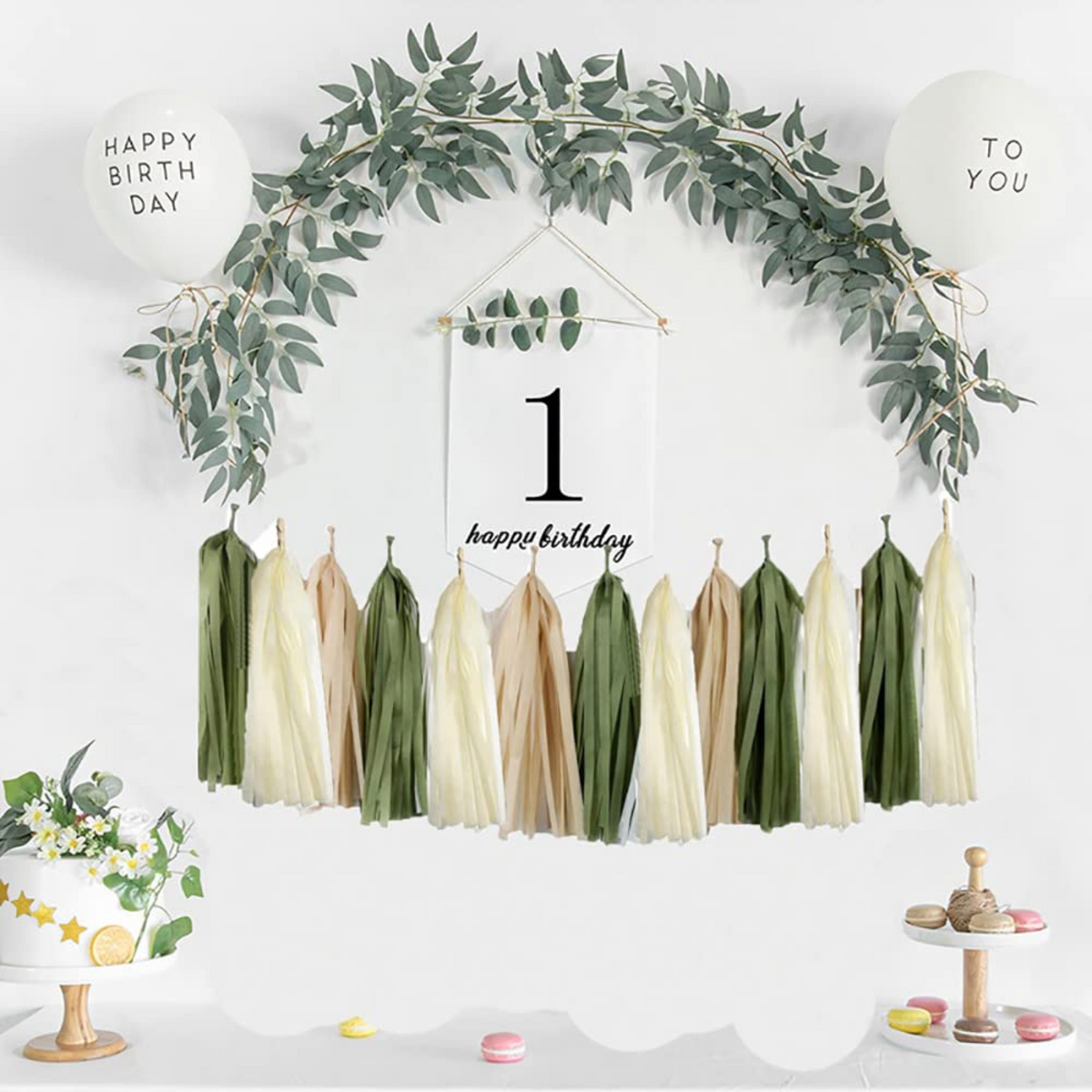Safari Theme Tassel Garland