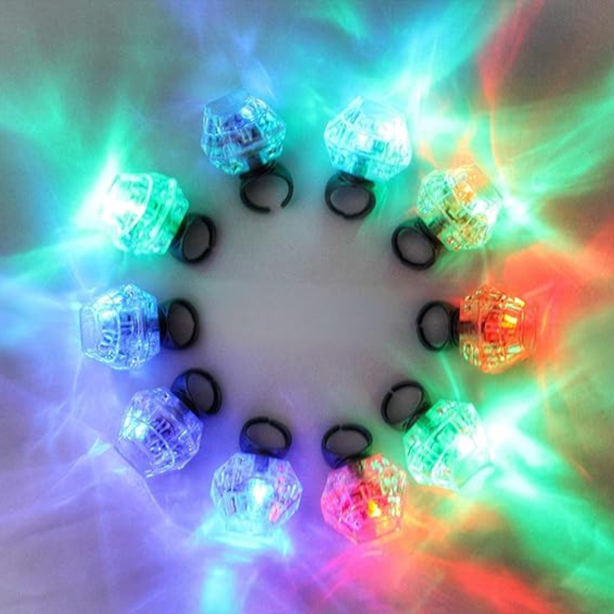 Bachelorette Party Light Up Rings