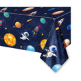 Load image into Gallery viewer, Galaxy Space Theme Party Table Cover
