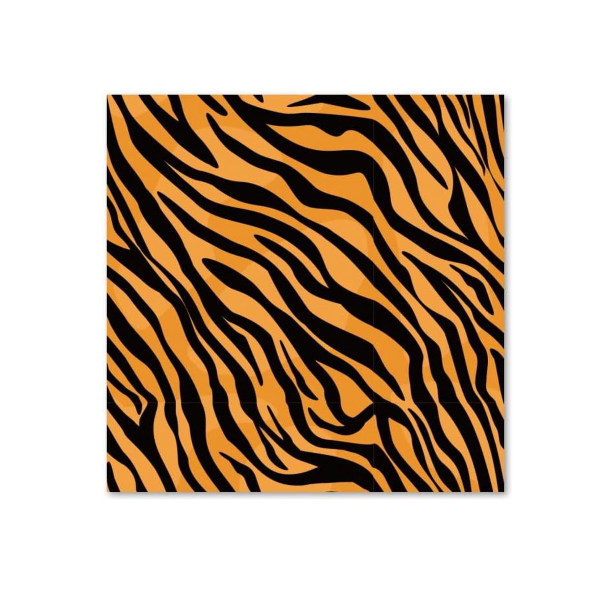 Animal Tiger Theme Party Tableware Sets