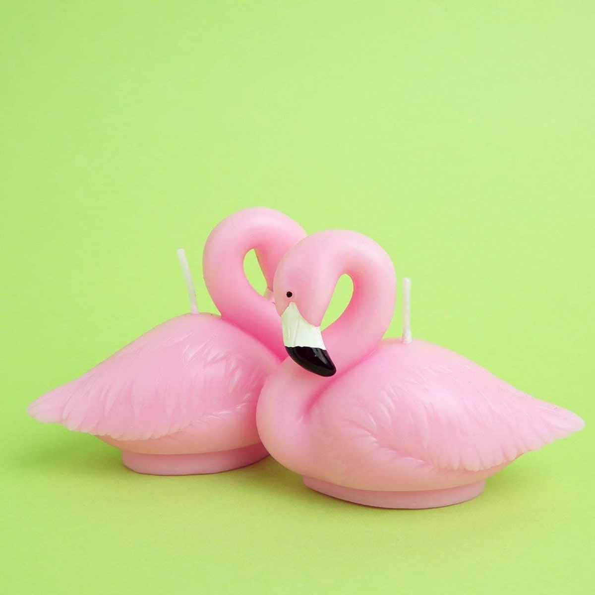 Flamingo Theme Birthday Party Candle