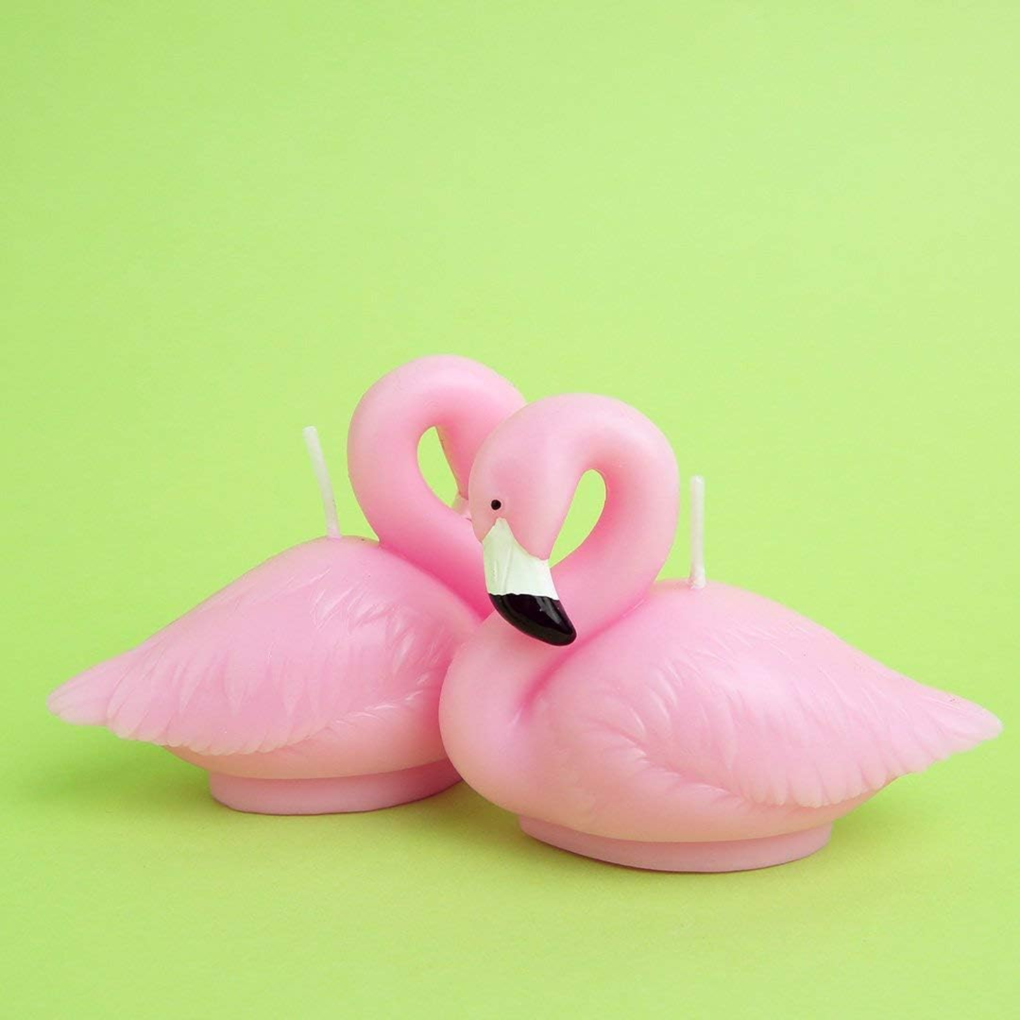 Flamingo Theme Birthday Party Candle